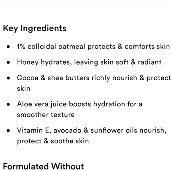 Eczema Honey Bath & Body Free W Purchase New Eczema Honey Body